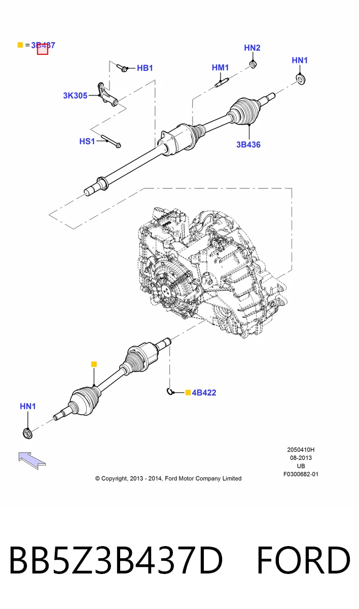 Привід передній лівий GSP NCV11046 ціна, від 108.29 USD