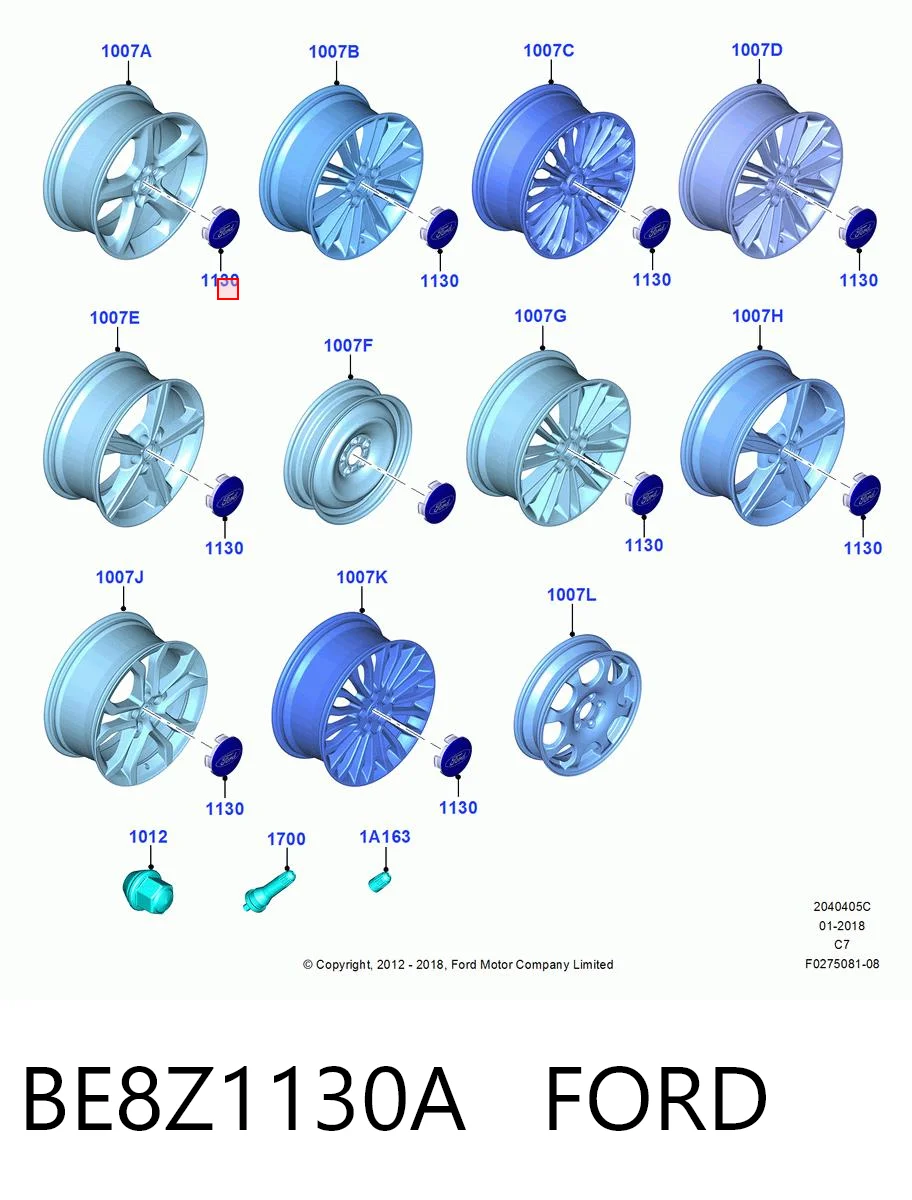 BE8Z1130A Ford 