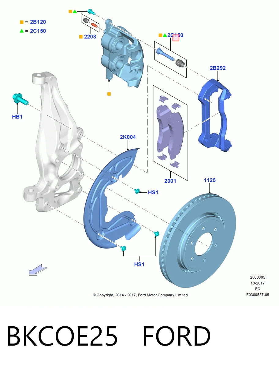 BKCOE25 Ford 