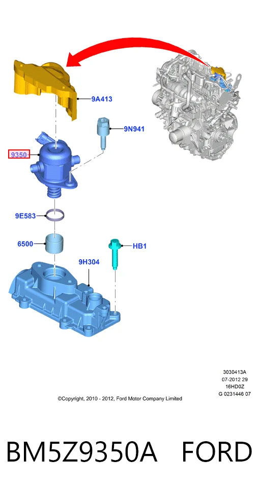 Купити 31330431 Volvo Насос паливний високого тиску (ПНВТ) - DIESEL