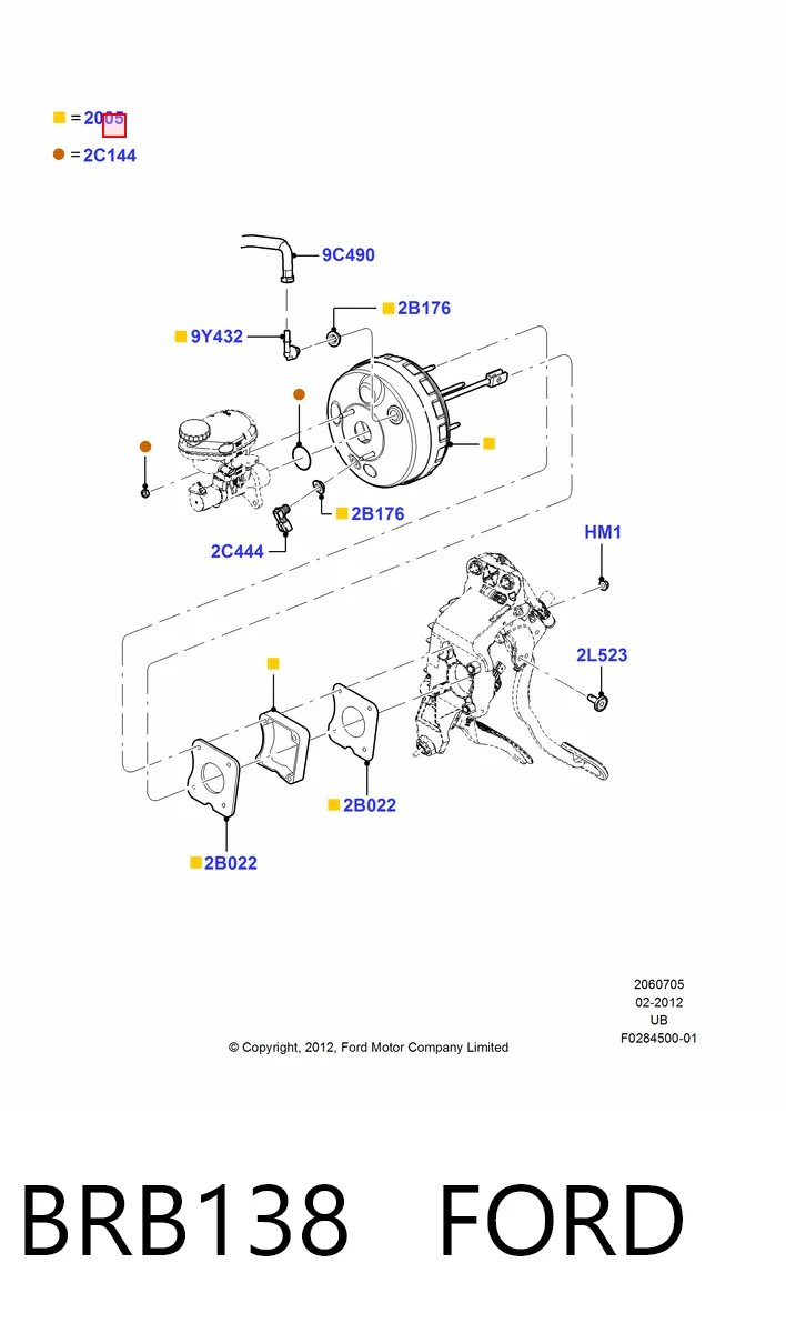 Вакуумника Ford Explorer позашляховик (U5) (2011 - 2019) ціна, від 20.39 USD