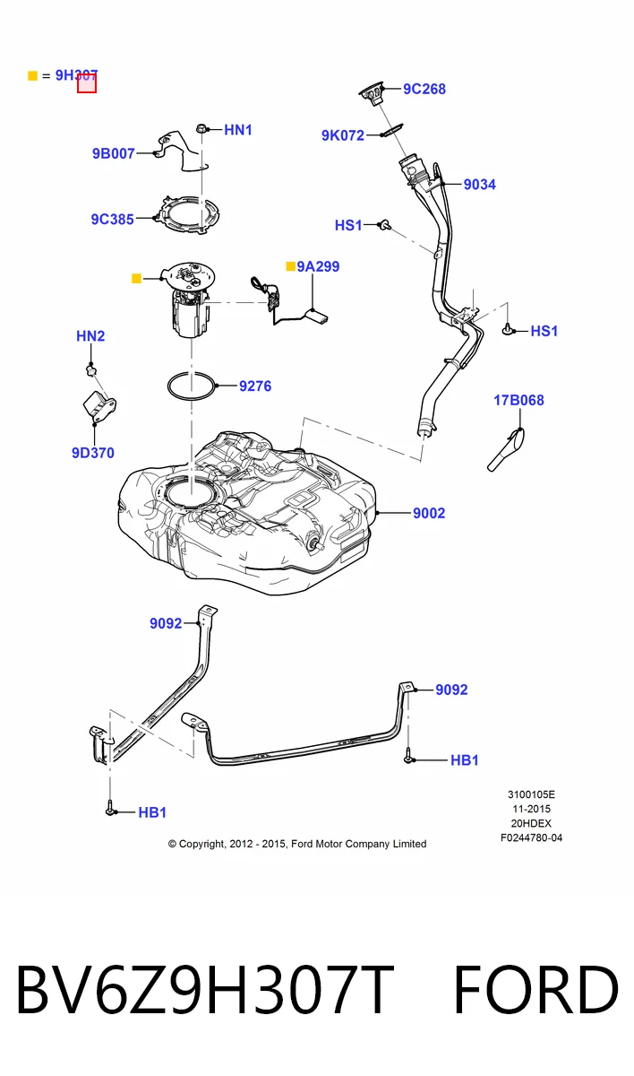 66095 Bosch Електробензонасос