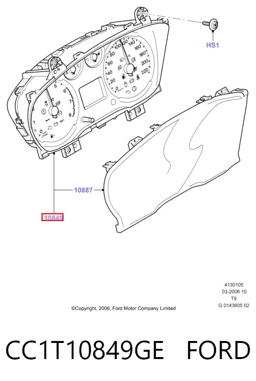 CC1T10849GE Ford