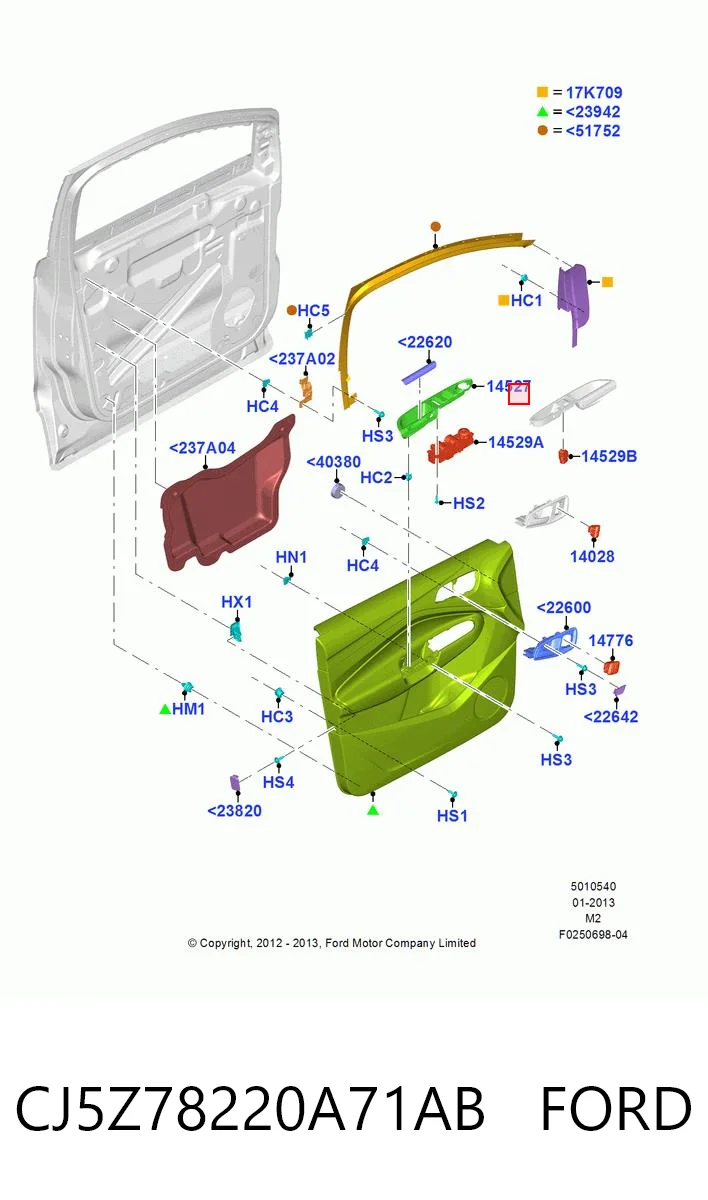 CJ5Z78220A71AB Ford 