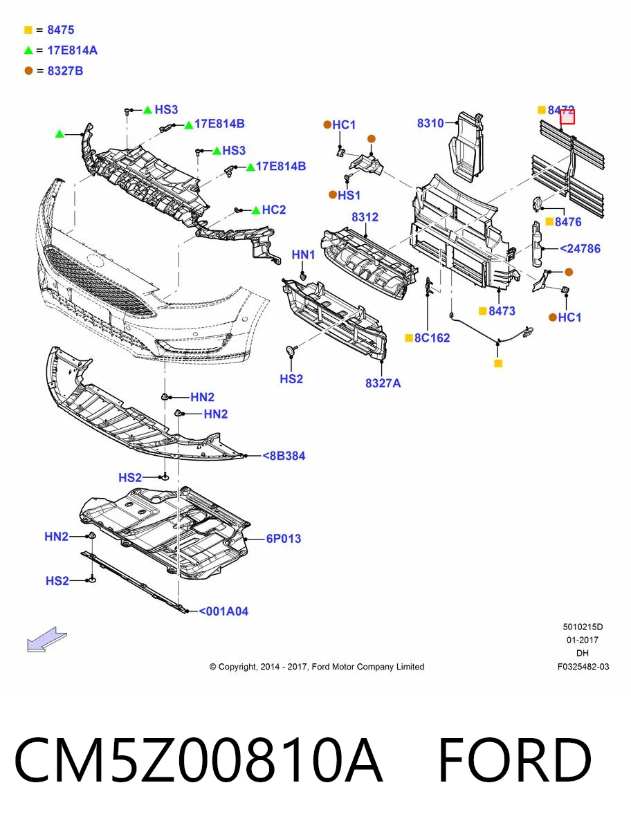 CM5Z00810A Ford 