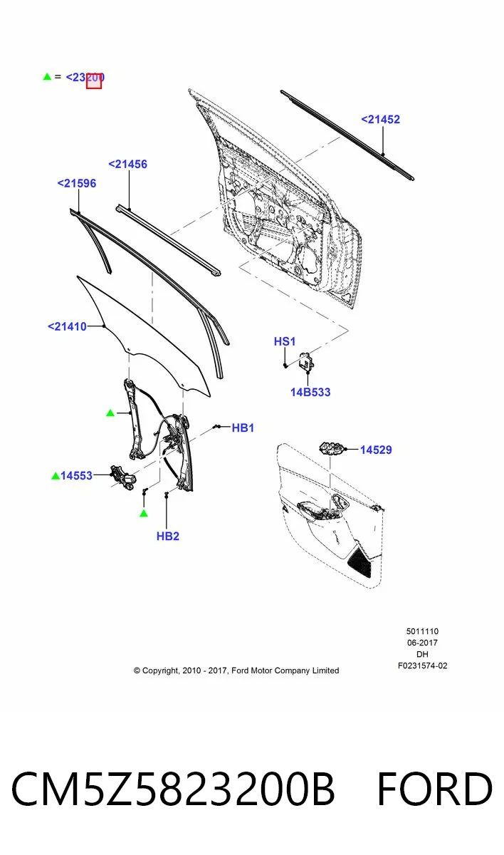 CM5Z5823200B Ford 