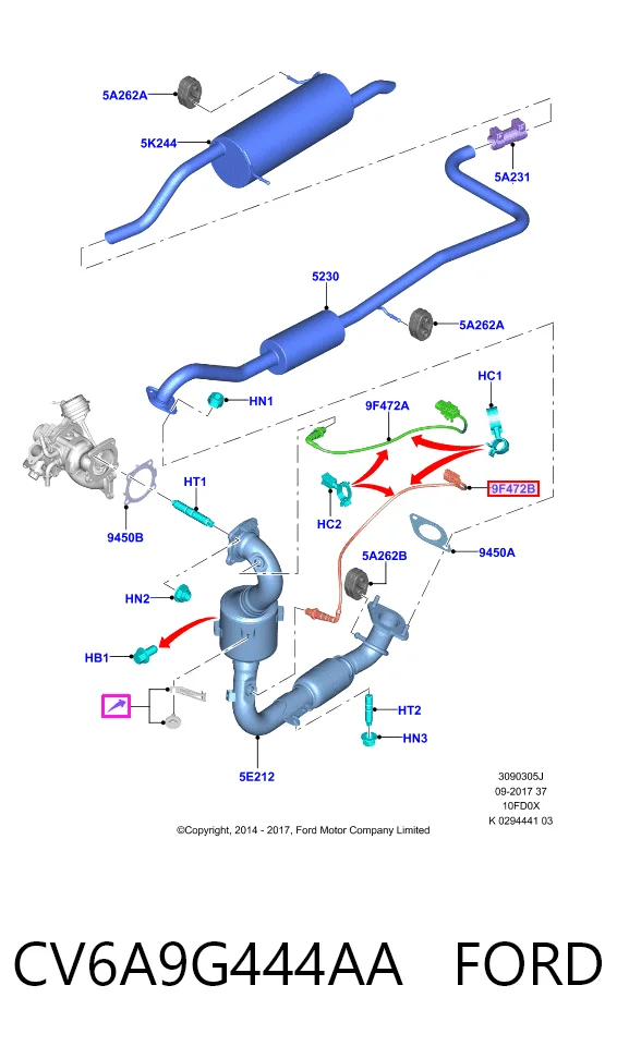 Купити 466016355246 Magneti Marelli Лямбда зонд, датчик кисню