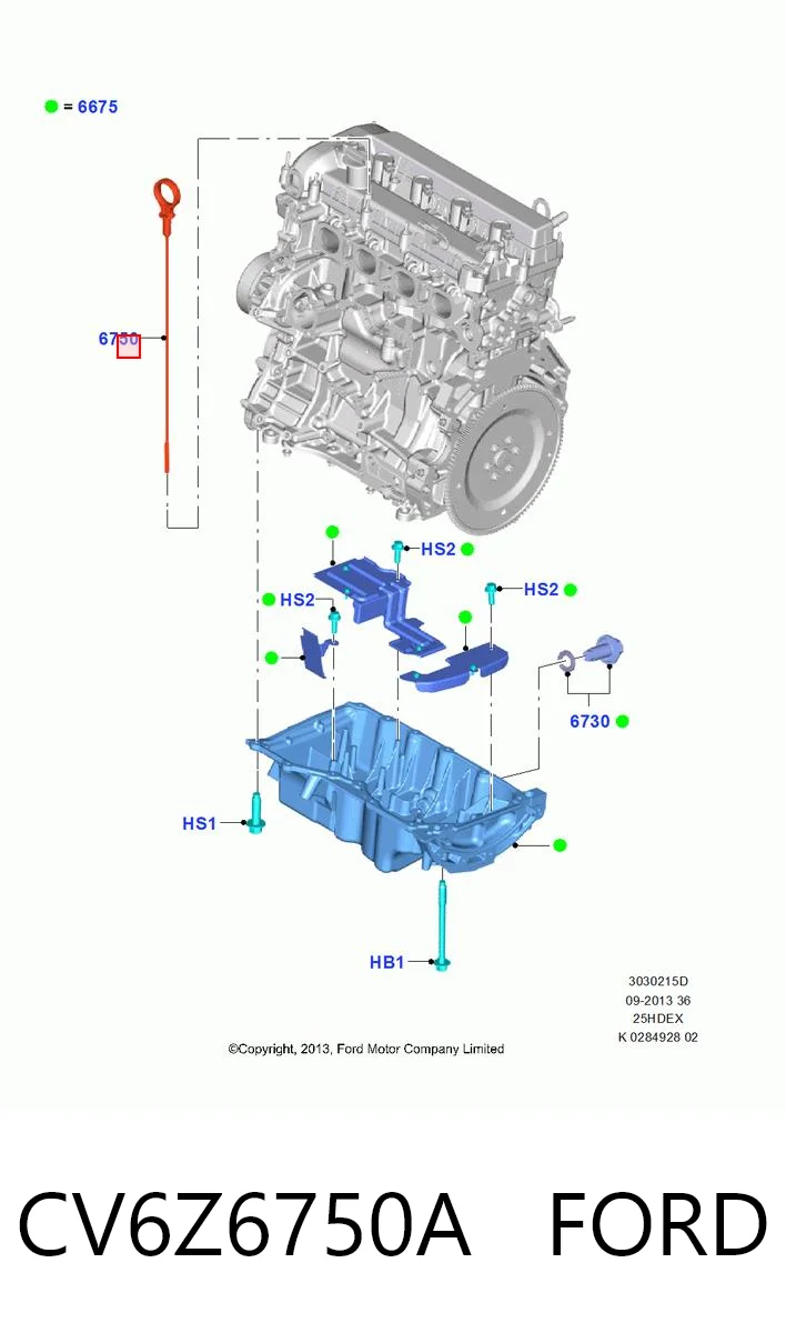 CV6Z6750A Ford 