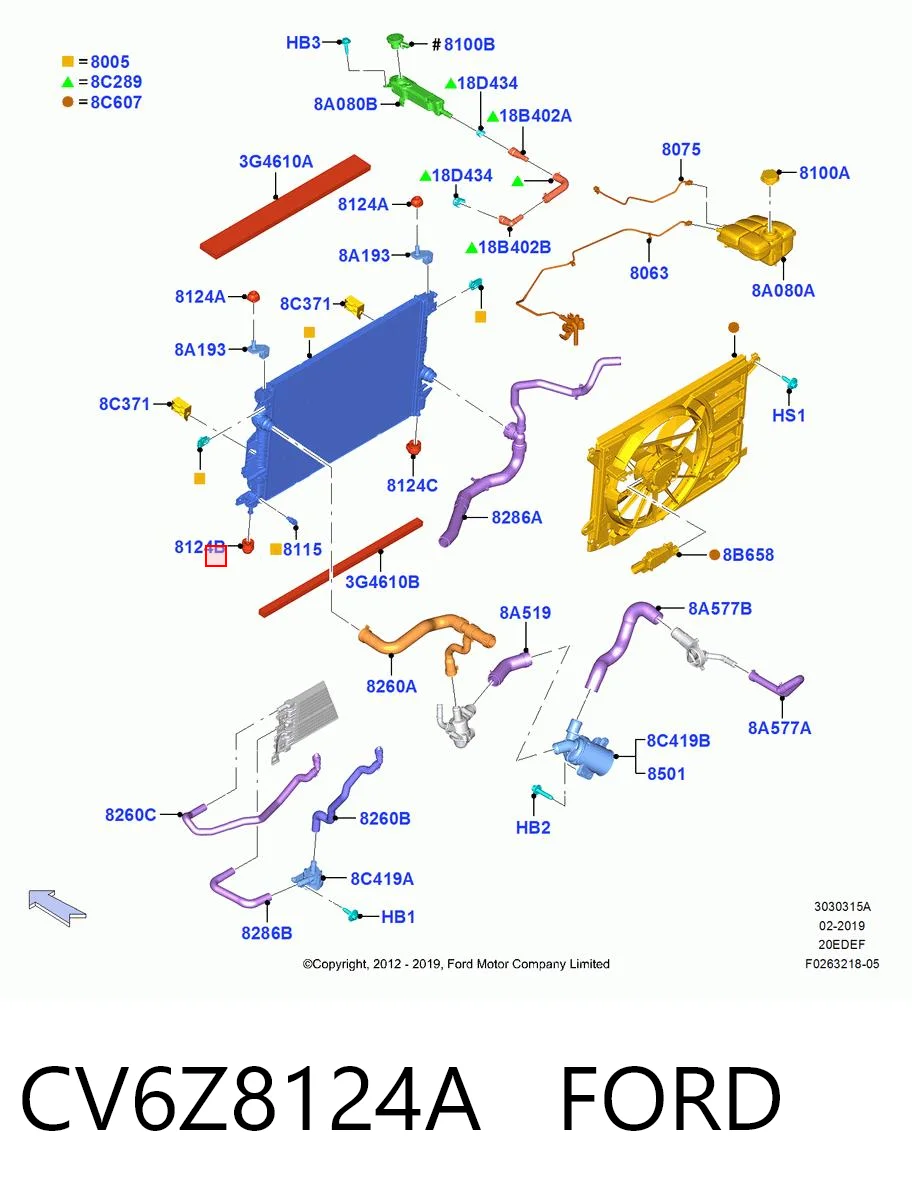 CV6Z8124A Ford 