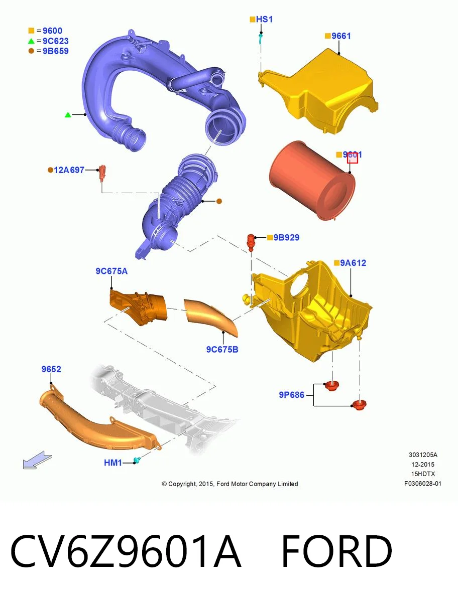 Елемент повітряного фільтра Rider RD1986WA1306 ціна, від 12.67 USD