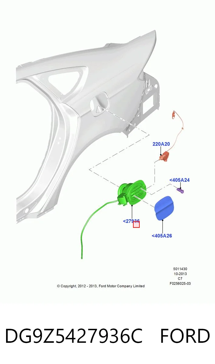 DG9Z5427936C Ford 