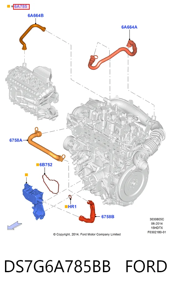 Масловіддільник HMPDS7G6A785BC Hmpx