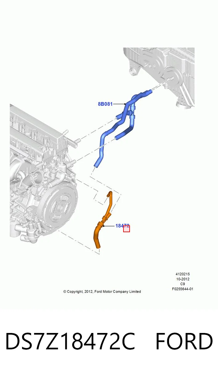 DS7Z18472C Ford 