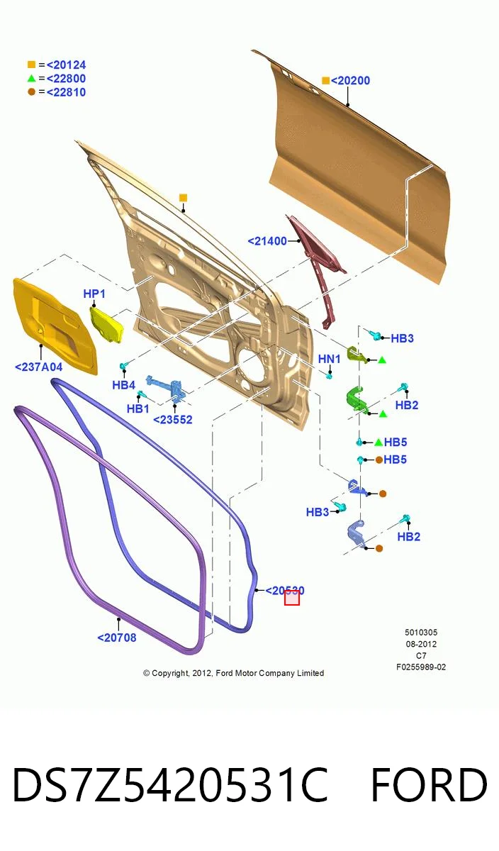 DS7Z5420531C Ford 
