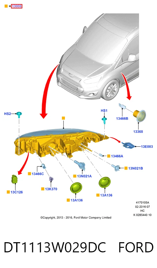 Фара права 045257 VALEO