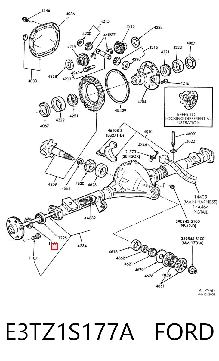 Сальник піввісі заднього моста Ford 3511657 ціна, від 6.76 USD