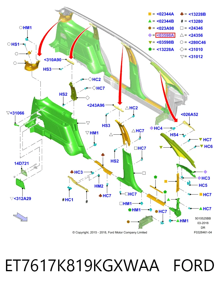 32U2071J Polcar Бампер передній в зборі