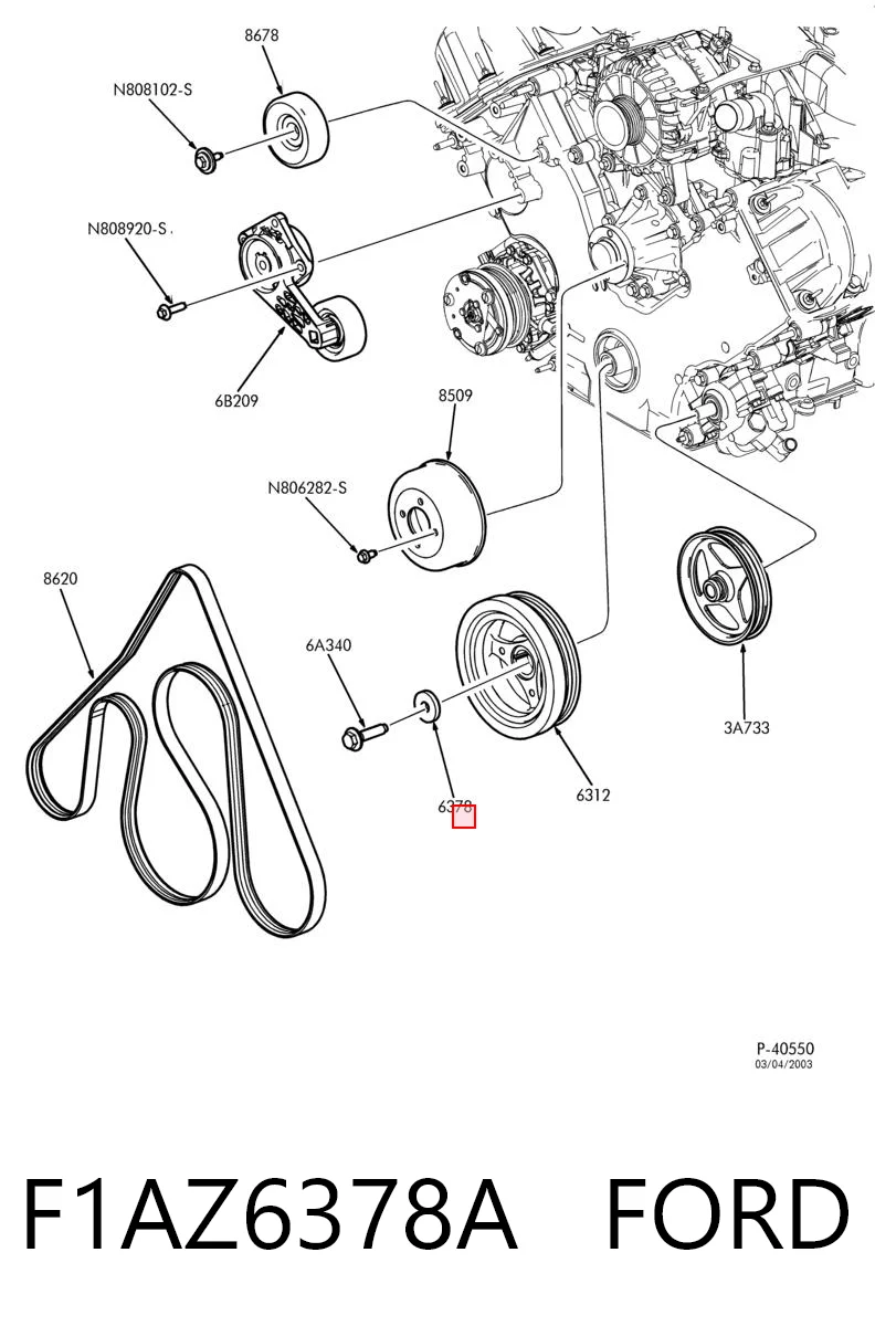 F1AZ6378A Ford 