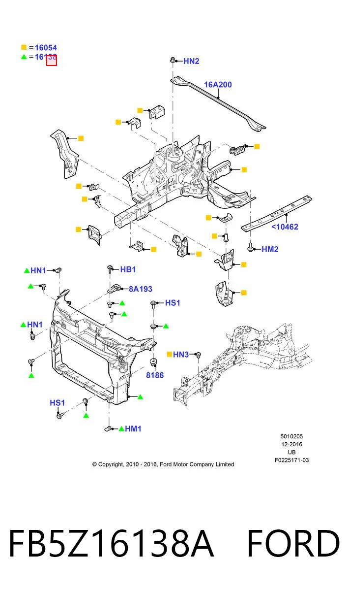 FB5Z16138A Ford Телевізор
