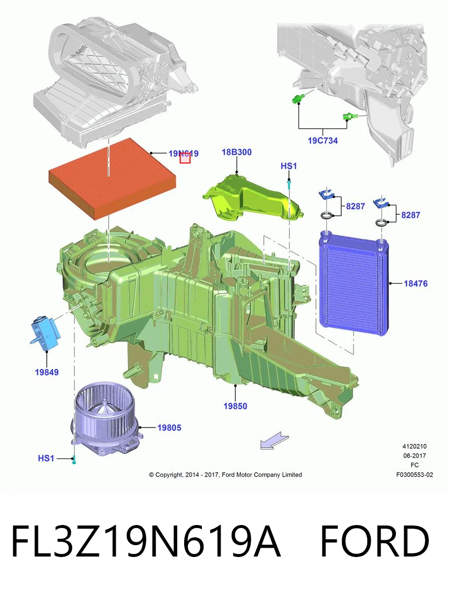 AF5313 Alpha Filter Внутрішньосалонний фільтр