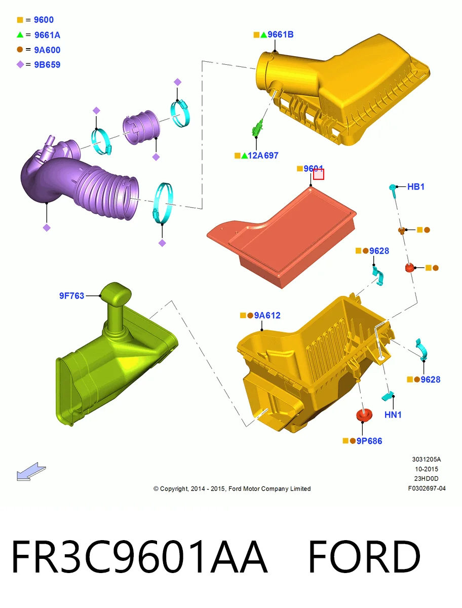 Елемент повітряного фільтра AND 3C129063 ціна, від 6.33 USD