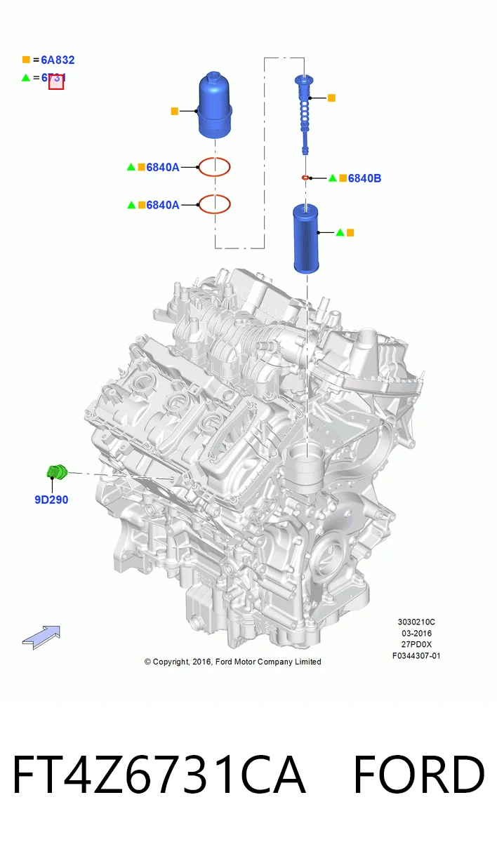 FT4Z6731CA Ford