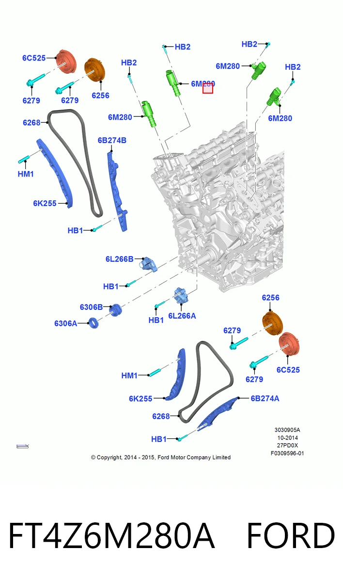 FT4Z6M280A Ford 