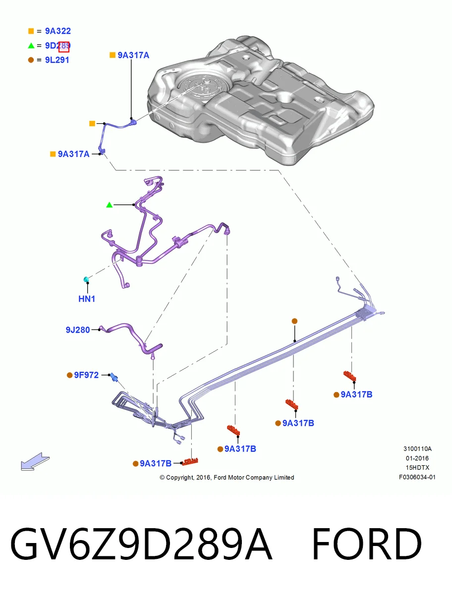 CP892 Standard Система управління парами палива