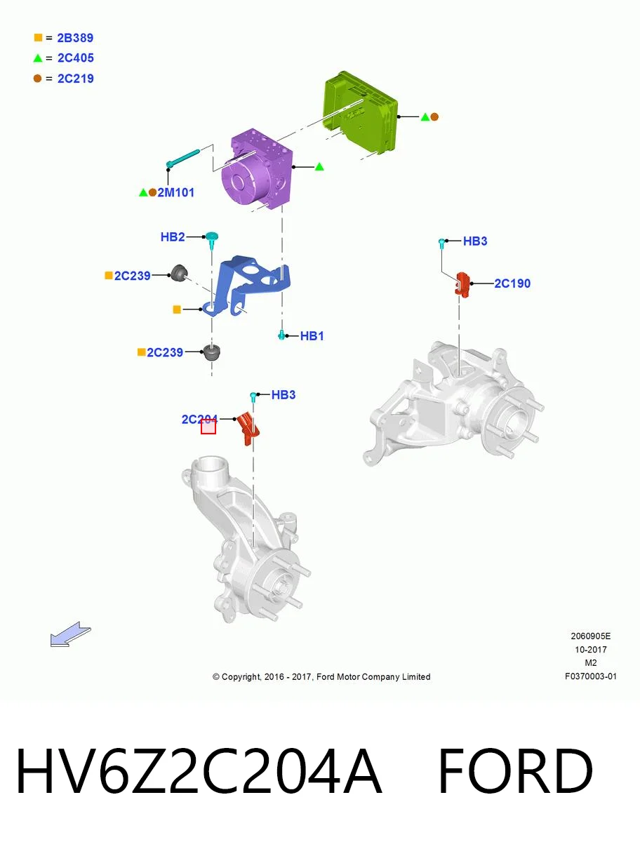 Передній датчик ABS SKP SKALS2249