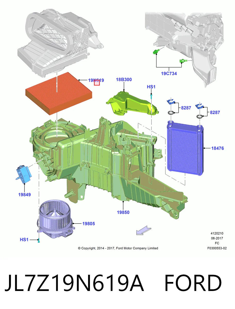 AF5313 Alpha Filter Внутрішньосалонний фільтр