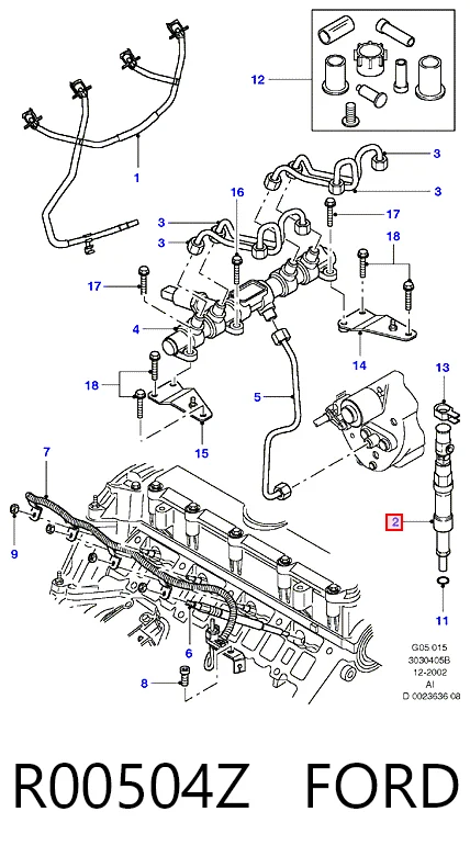 Купити Паливні форсунки Ford Mondeo III B5Y