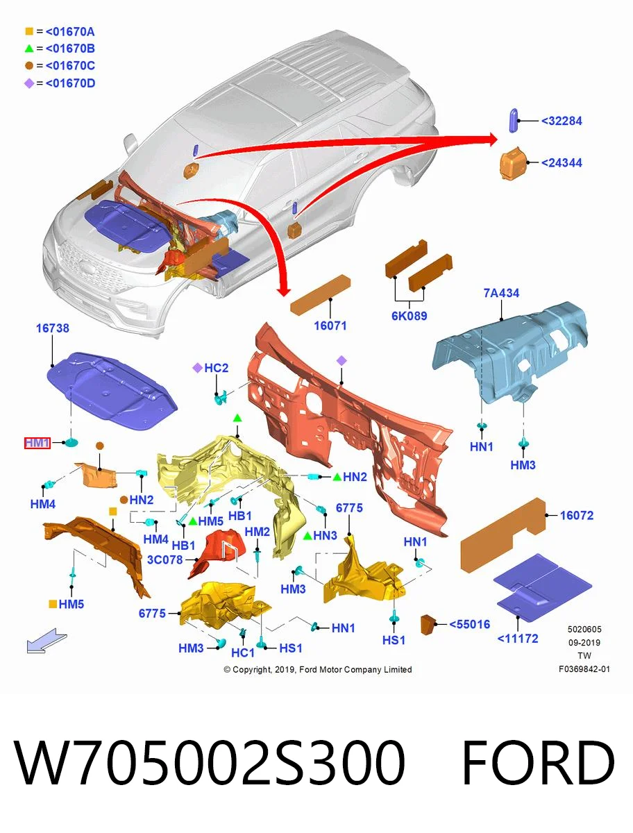 W705002S300 Ford 