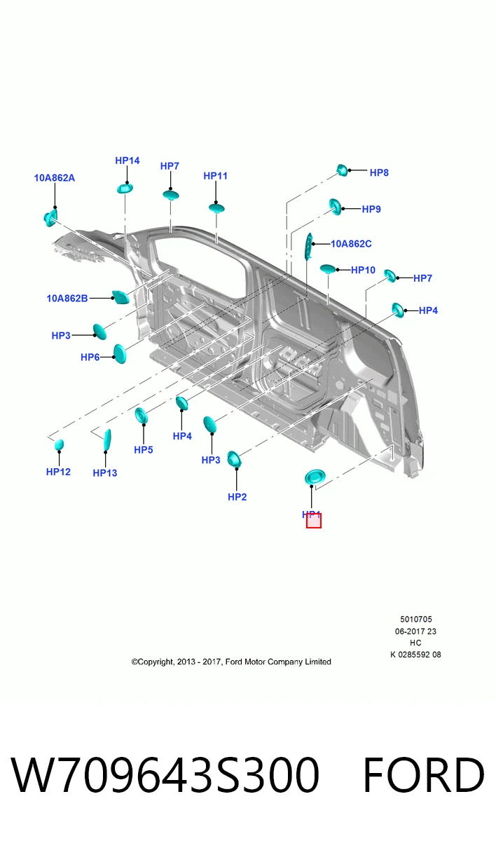  Ford 2307234 ціна, від 3.37 USD