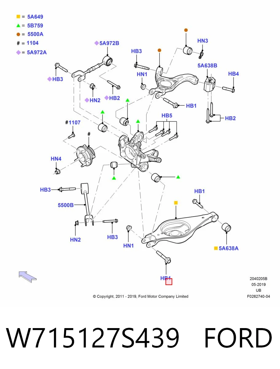 W715127S439 Ford 