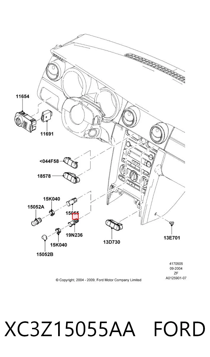 XC3Z15055AA Ford 