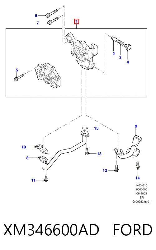 Маслонасос Hmpx HMPXM346600AD