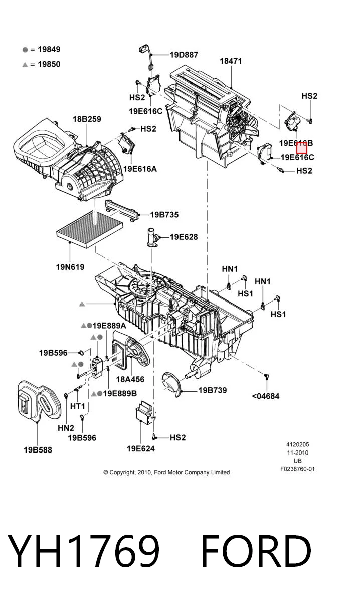 YH1769 Ford 
