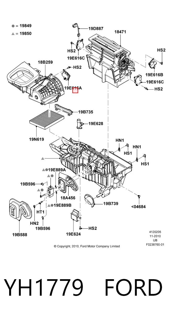 YH1779 Ford 