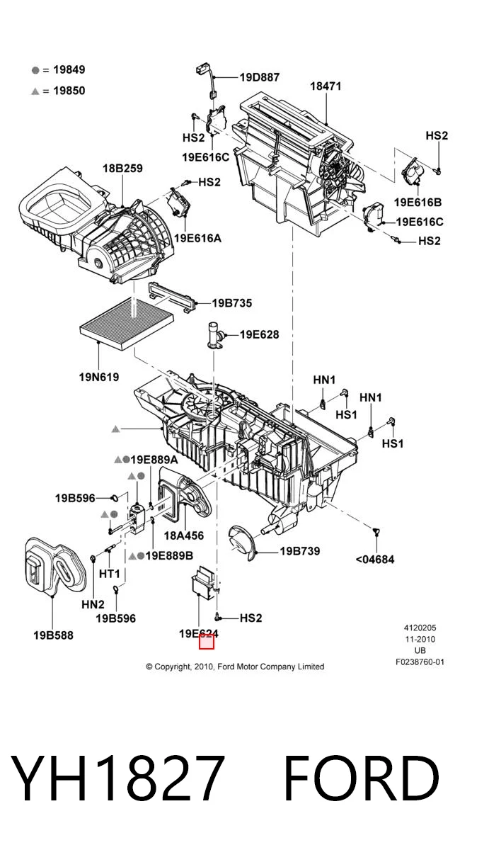 YH1827 Ford 