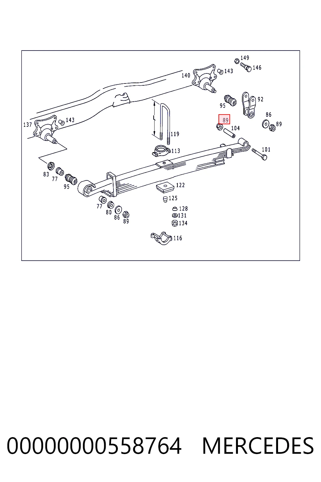  Mercedes N308765024017 ціна, від 10.54 USD