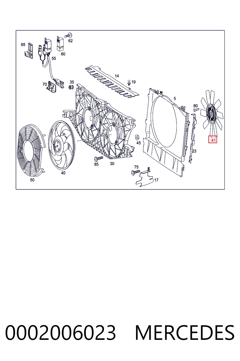 В'язкова муфта вентилятора Polcar SV7003S ціна, від 63.00 USD