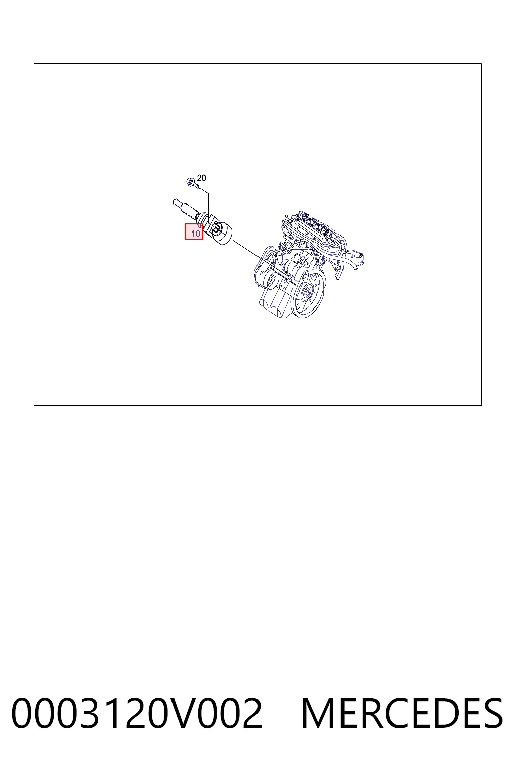 Датчик детонації NSC100650G Britpart