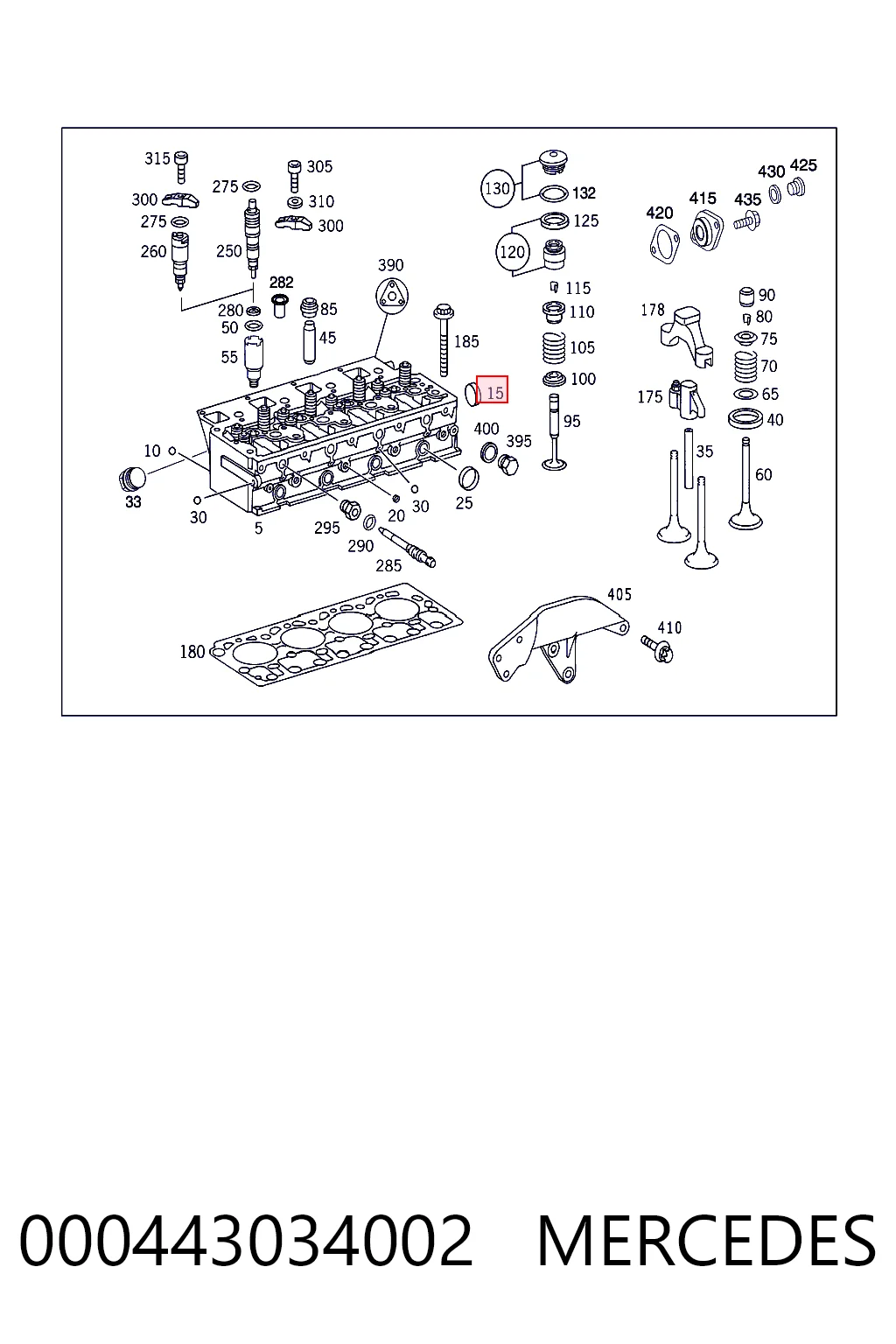 Купити K68079632AA Fiat/Alfa/Lancia Заглушка блоку циліндрів
