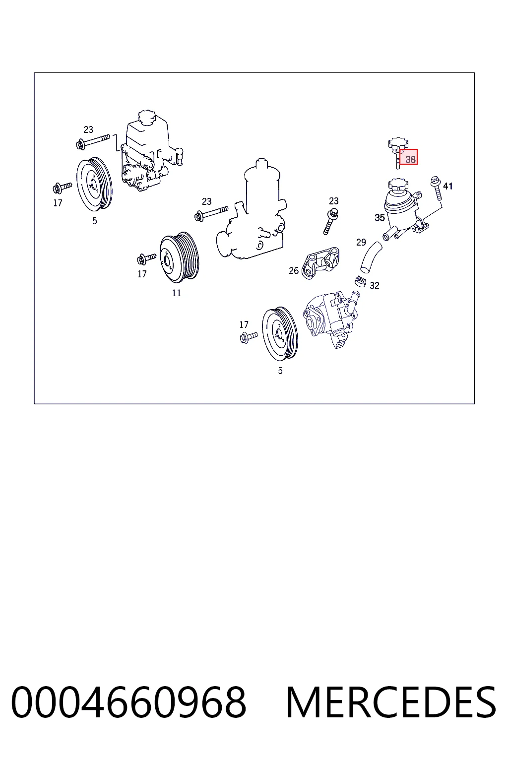 Купити 0004660968 Ssang Yong Корпус фільтра