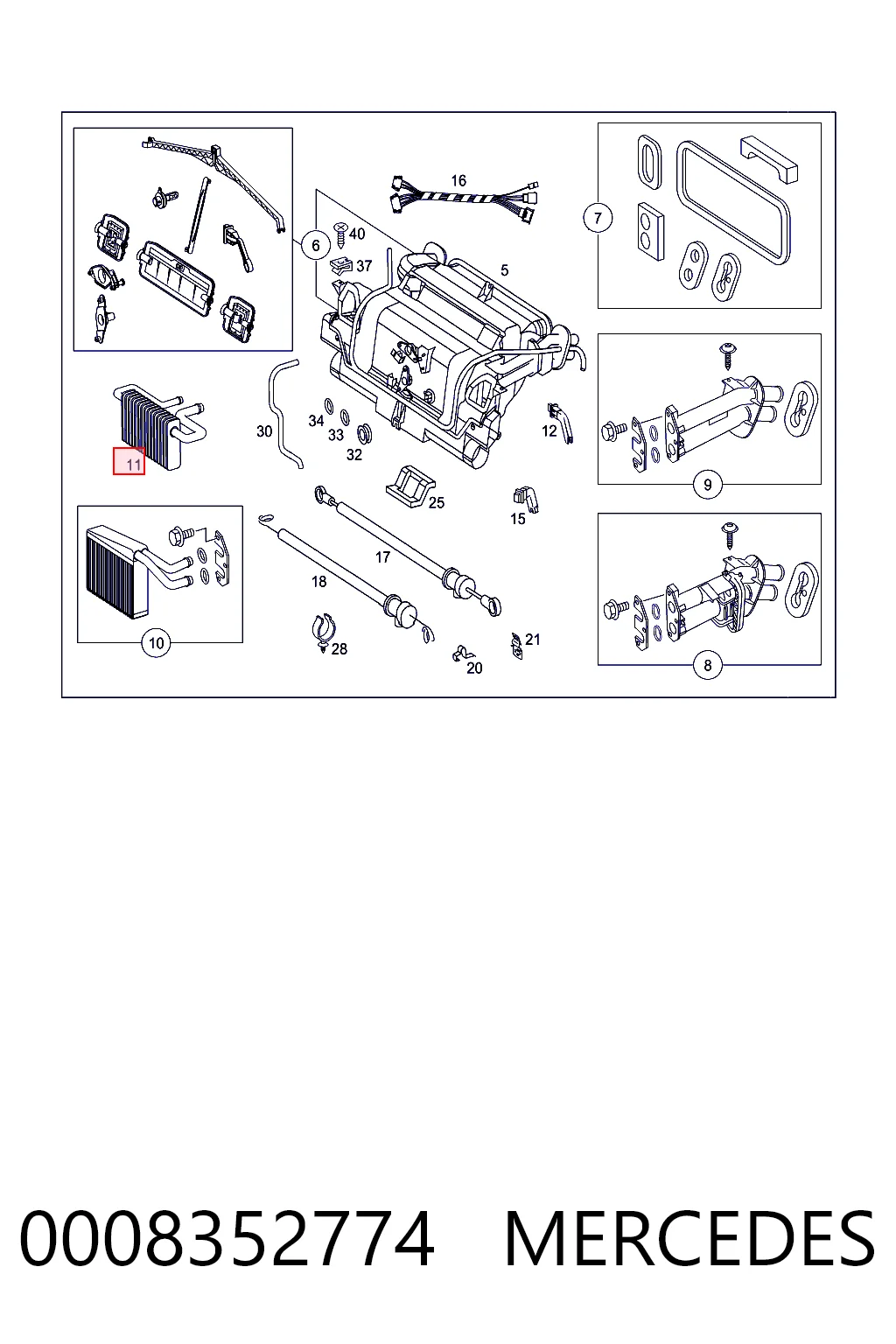 Випарник Polcar 5062P81