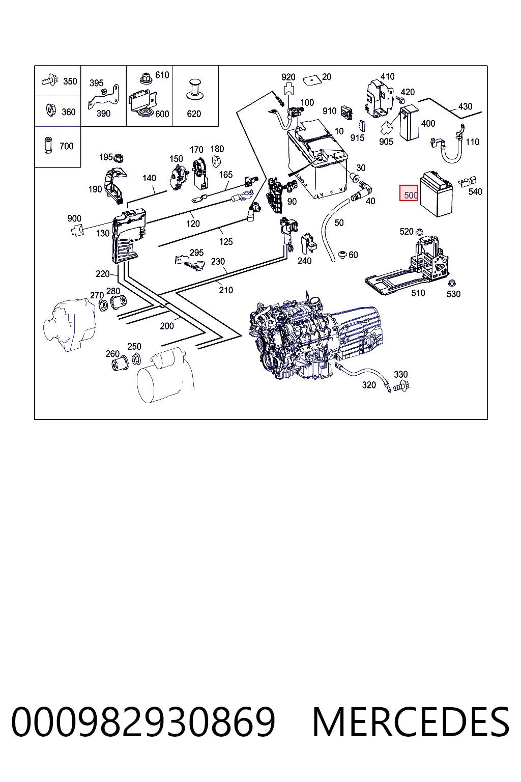 Купити 244103090R Renault (RVI) Автомобільна батарея