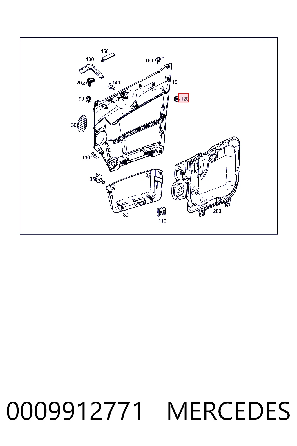 Пістон (кліп) кріплення обшивки дверей Signeda T6043610 ціна, від 0.55 USD