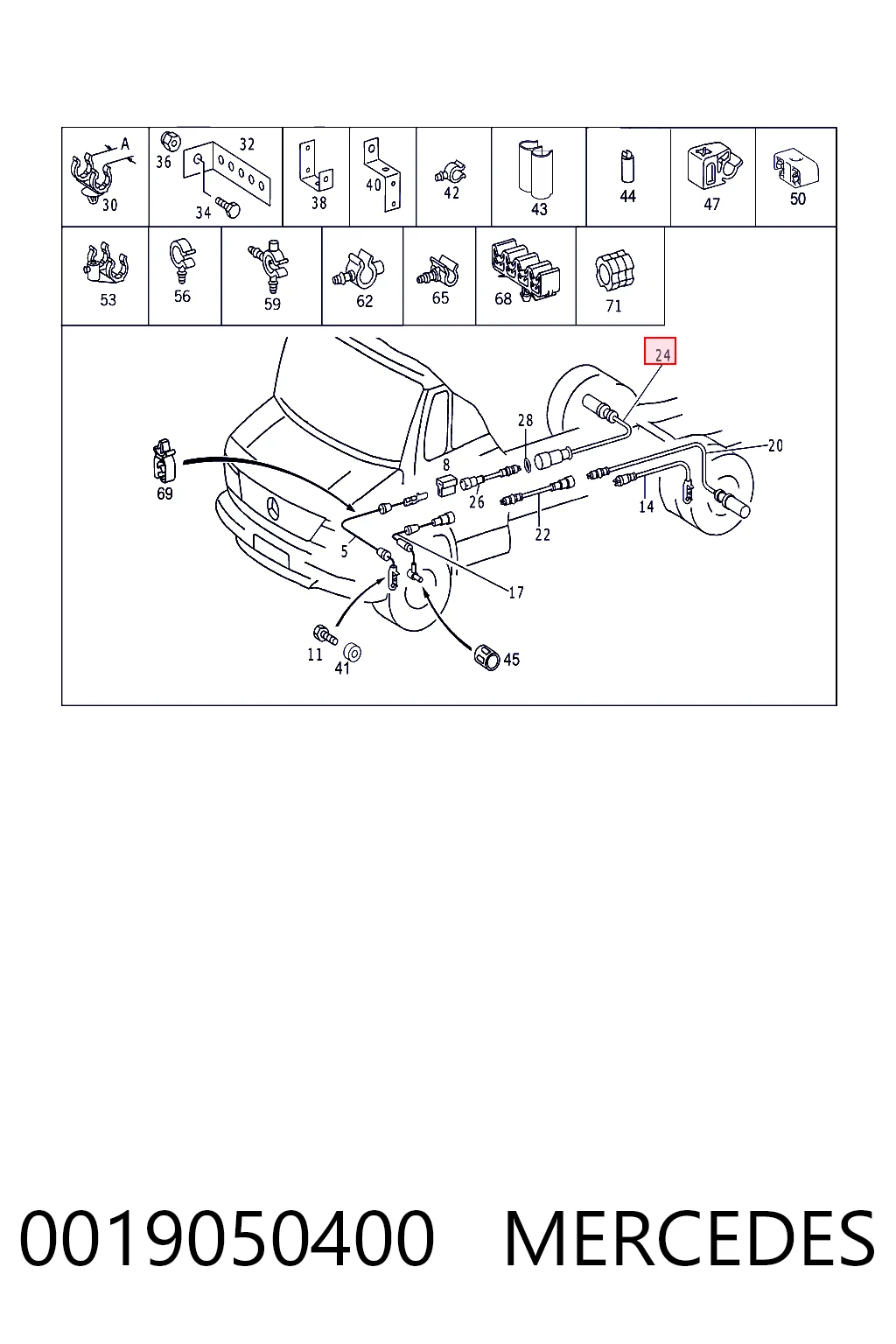 Датчик АБС (ABS) Rider RD523702