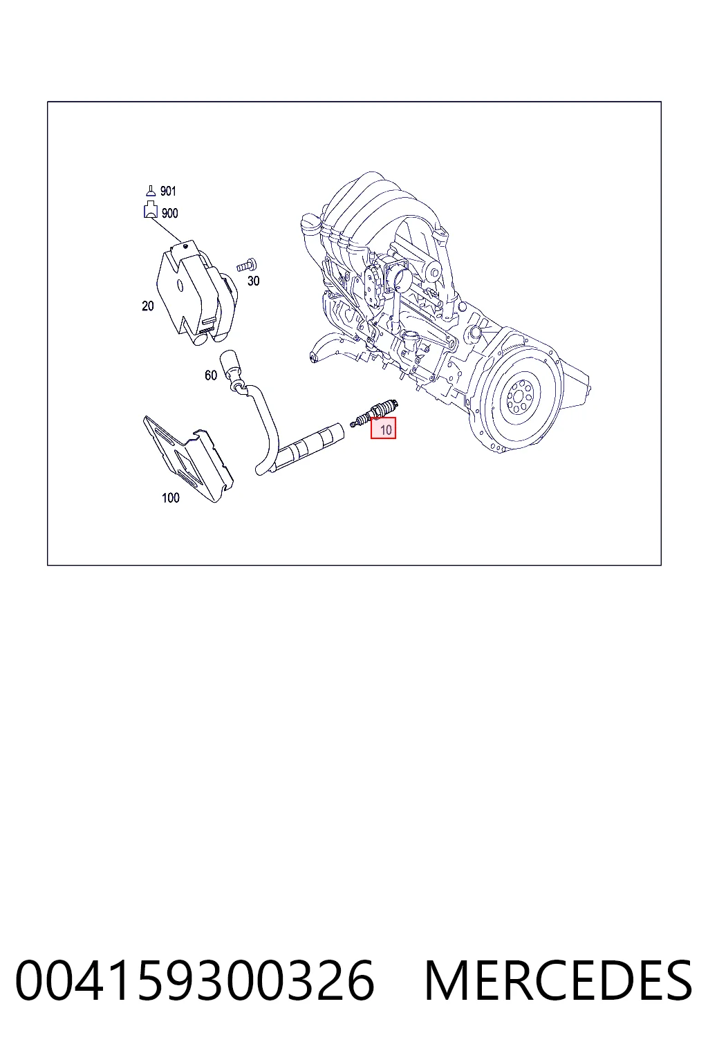 Свічки запалювання 90542918 Opel