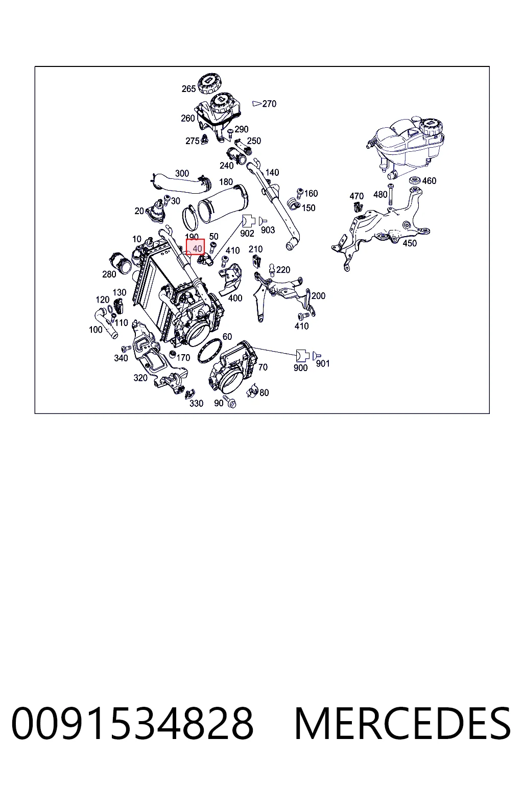 MAP сенсор Mercedes C седан (W205) (2013 - 2021) ціна, від 20.04 USD